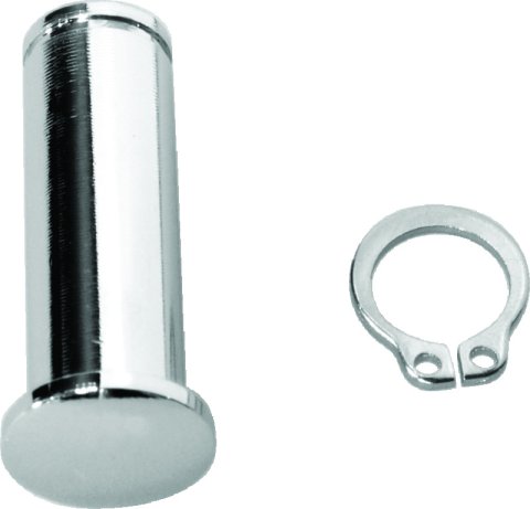 Bikers Choice 99-Up Big Twin 98-03 XL Except 08 Up FLH FLT Chrome Brake Pivot Pin & Clip