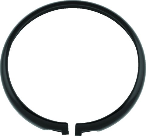 Bikers Choice 5-3/4 Headlight Replacement Black Trim Ring