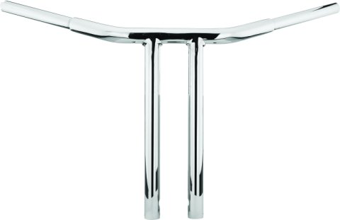 Bikers Choice Throttle By Wire Chrome 14 Inch Straight T-bar Handlebar Custom