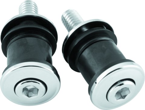 Bikers Choice 73-17 Chrome Flush Mount Handlebar Bushing Kit 1/2-13