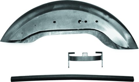 Bikers Choice 04-Up XL Stock Style Raw Rear Fender No ECM Cutout Replaces H-D 59847-04