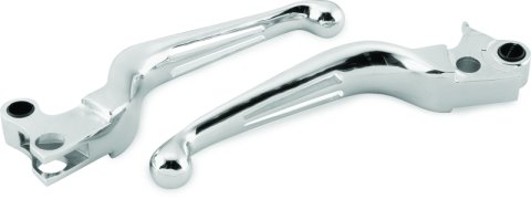 Bikers Choice 96-16 BigTwin 96-03 XL Chrome Slotted Lever Set Cable Clutch Only