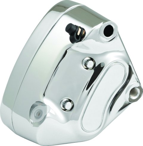 Bikers Choice 00-07 Big Twin / 00-03 XL Front Right Chrome Caliper W/Pads