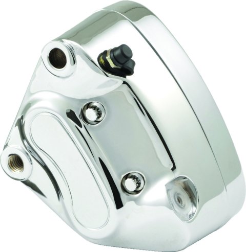 Bikers Choice 00-07 Big Twin / 00-03 XL Front Left Chrome Caliper W/Pads