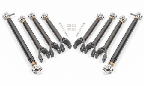 BMR Suspension 16-24 Chevrolet Camaro 15in Conversion Rear Suspension Kit - Black Hammertone