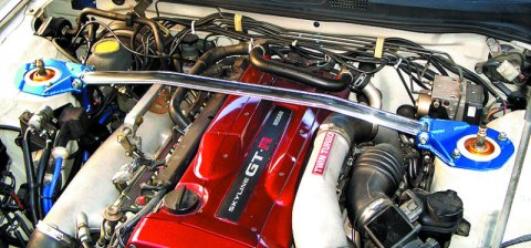 Cusco Strut Bar OS Front for Nissan Skyline R34 GT-R (BNR34) Only