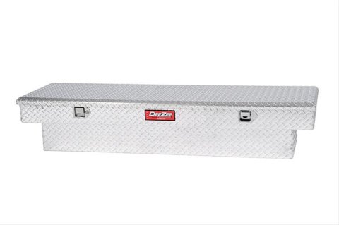 Deezee Universal Tool Box - Red Crossover - Single Lid BT Alum Full Size