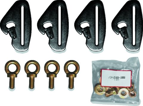 DragonFire Racing 13+ Can-Am Maverick Harness Mounting Kit- Quck Release