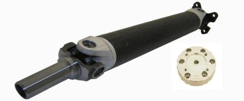 DSS 08-11 G37 Coupe Manual 3.25in Carbon Fiber CV Shaft (Except IPL) *Specify 3 or 4 Bolt* INSH2-C