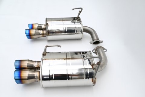 Invidia 22+ Subaru WRX Q300 3.5in. Rolled Dual Wall Titanium Tip Axle-back Exhaust