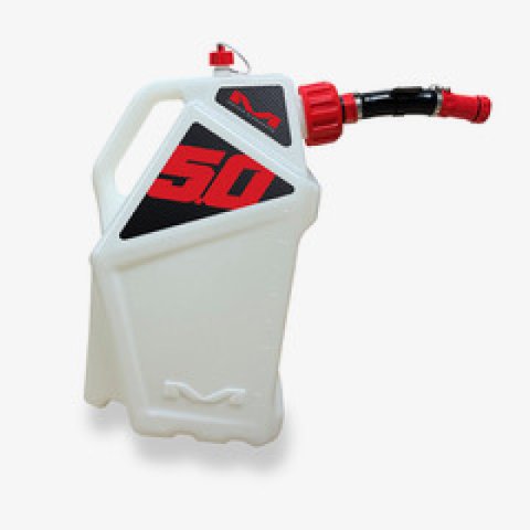 Matrix Concepts M5 0.5 Gallon Utility Can White-Red