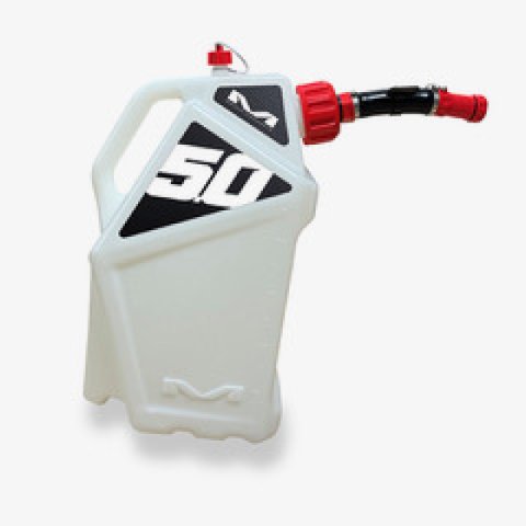 Matrix Concepts M5 0.5 Gallon Utility Can White-Black