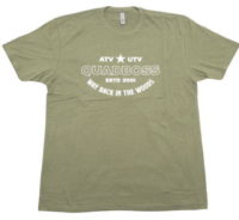 QuadBoss Qb Way Back Tee Green M