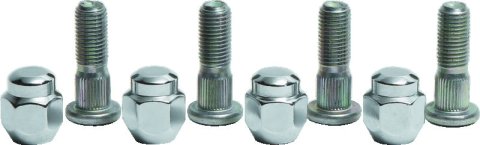QuadBoss 06-10 Yamaha YFM450FX Wolverine Front Wheel Stud & Nut Kit