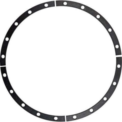 Raceline Beadlock Ring Spacer Kit -15in - 20 Hole - 4 pcs - Black