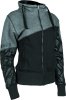 Speed and Strength Cat Outa Hell Hoody Grey/Black Womens - 3XL