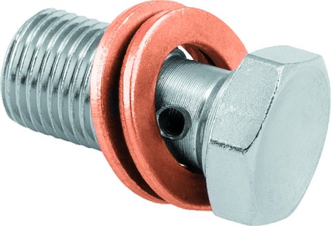 Twin Power Stainless Brake Fitting 7/16 Inch Banjo Bolt