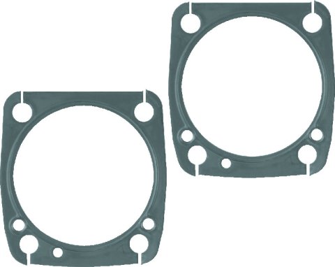 Twin Power Base Gasket 3.5 Inch Bore .020 Rubber Covered Steel Replaces H-D 16774-86D 84-99 Evo BT