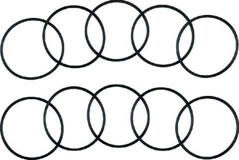 Twin Power 91-06 Big Twin Exc 06 Dyna Transmission Quad Seal Replaces H-D 12035A 5 Pk