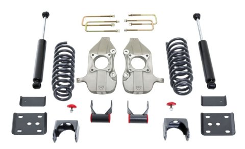 MaxTrac 15-18 Ford F-150 2WD 5.0L V8 3in/5in MaxPro Lowering Spindle Kit (1x mxt203250, 1x mxt253120, 1x mxt103220C)
