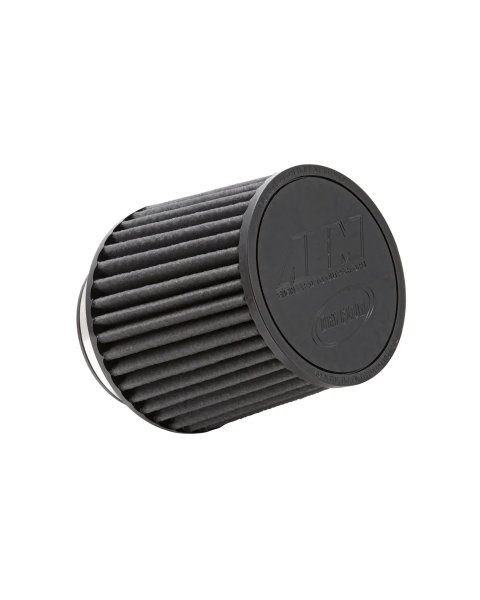 Air Filter Element - DryFlow - Clamp-On - Conical - 6 in Base - 5.125 in Top Diameter - 5.25 in Tall - 4 in Flange - Synthetic - Black - Universal - Each