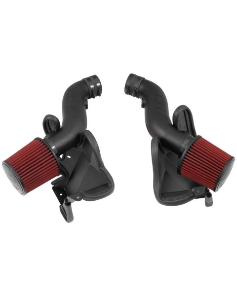 Air Induction System - Cold Air Intake - Reusable Dry Filter - Plastic - Black - Infiniti Q50 2014-16 - Kit