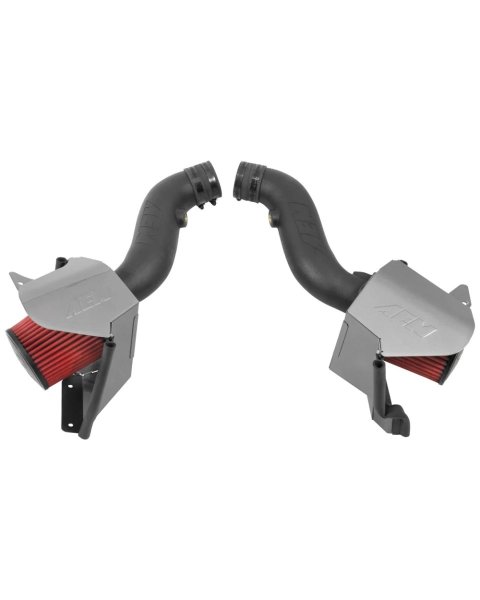 Air Induction System - Cold Air Intake - Reusable Dry Filter - Plastic - Black - Nissan Z 2009-20 - Kit