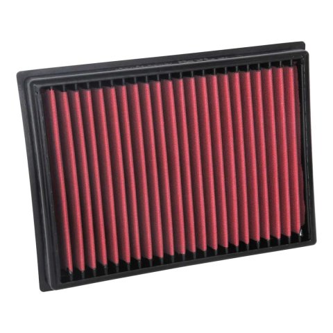 Air Filter Element - DryFlow - Panel - 12.625 x 9.25 in - 1.563 in Tall - Synthetic - Red - Various Toyota / Lexus Applications - Each