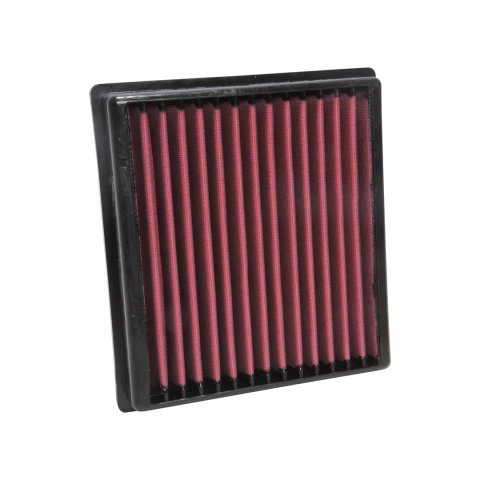 Air Filter Element - DryFlow - Panel - 9.625 x 8.75 in - 1.5 in Tall - Synthetic - Red - Various Toyota / Lexus / Mitsubishi Applications - Each