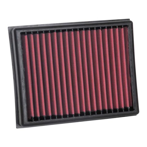Air Filter Element - DryFlow - Panel - 10.063 x 7.938 in - 1.625 in Tall - Synthetic - Red - Various Mercedes-Benz / Nissan / Renault Applications - Each