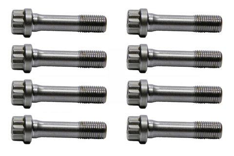 Connecting Rod Bolt Kit - 3/8 in Bolt - 1.5 in Long - 12 Point Head - ARP2000 - Chromoly - Natural - Set of 8