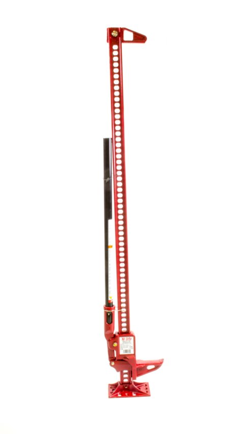 Floor Jack - Hi-Lift - 60 in Long - 7000 lb Capacity - Cast Iron - Red Powder Coat - Each