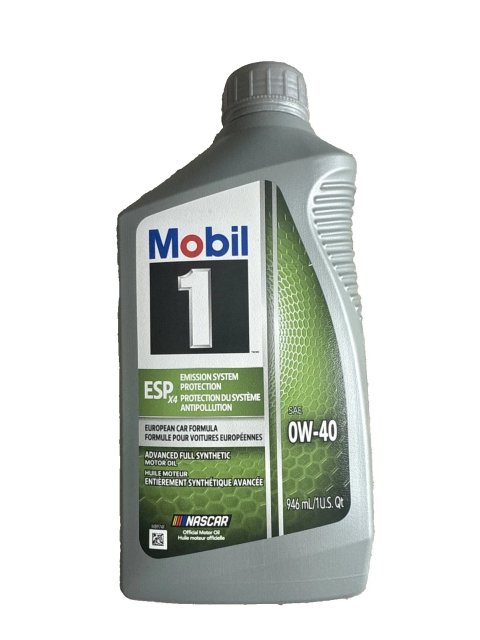 Motor Oil - ESP X4 - 0W40 - Synthetic - 1 qt Bottle - Each