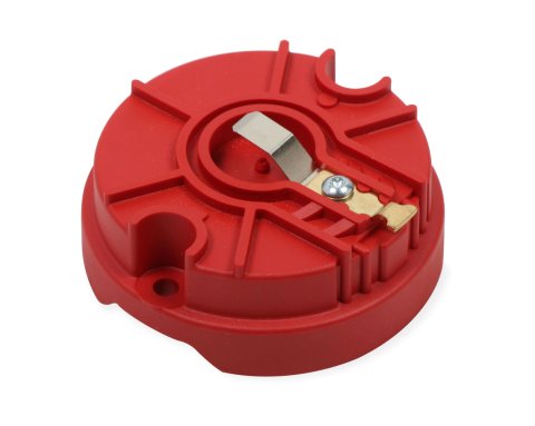 Distributor Rotor - Brass Terminal - MSD Pro-Billet Distributors - Red - Each