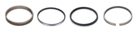 Piston Rings - American V8 Engine Ring Series - 4.080 in Bore - 1.2 x 1.2 x 3.0 mm Thick - Standard Tension - Steel - Nitride - 8-Cylinder - Kit
