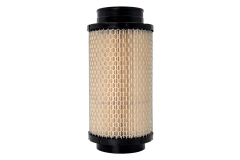 Air Filter Element - Round - 4 in Diameter - 8.28 in Tall - Wire Mesh Included - Paper - White - Polaris Sportsman - Each
