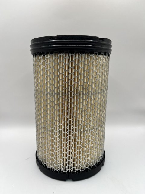 Air Filter Element - Round - 4.8 in Diameter - 7.625 in Tall - Wire Mesh Included - Paper - White - Kawasaki Mule Pro Series 2000-23 - Each