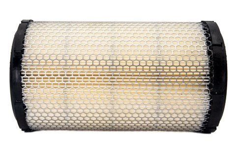 Air Filter Element - Round - 5.39 in Diameter - 9.42 in Tall - Wire Mesh Included - Paper - White - Kawasaki KRX 1000 2020-23 - Each