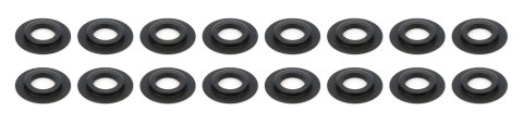 Valve Spring Locator - Inside - 0.040 in Thick - 1.245 in OD - 0.565 in ID - 0.837 in Spring ID - Chromoly - Set of 16