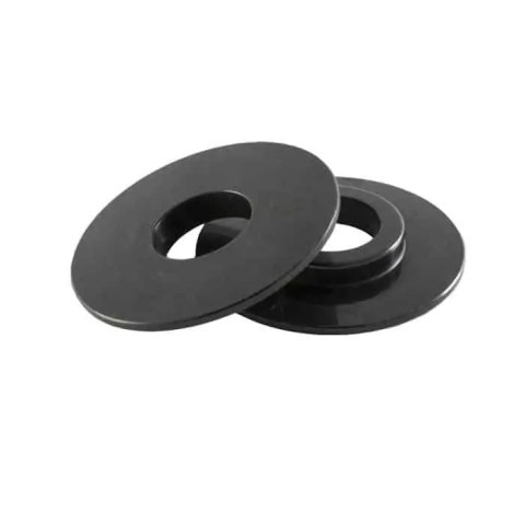 Valve Spring Locator - Inside - 0.060 in Thick - 1.350 in OD - 0.575 in ID - 0.885 in Spring ID - Chromoly - Set of 16