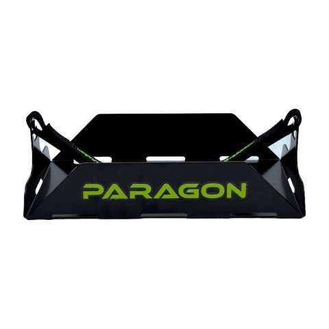 Cooler Mounting Tray - Viking - 14 in L x 9 in W x 4 in H - Straps Included - Steel - Black Powder Coat - Paragon Viking 12 Liter Coolers - Each