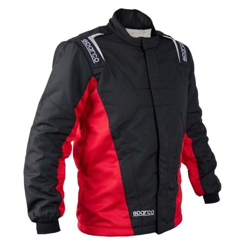 Driving Jacket - Stint - SFI 3.2A/5 - Double Layer - Aramid / Nomex - Black / Red - 2X-Large - Each