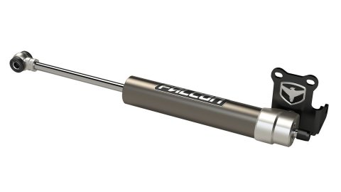 Steering Stabilizer - Falcon Nexus EF 2.1 - Single - Aluminum - Clear Anodized - Jeep Gladiator JT 2020-25 / Wrangler JL 2007-25 - Each