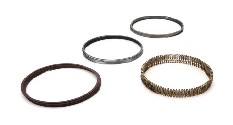 Piston Rings - Classic Steel - 4.535 in Bore - 0.9 x 0.9 x 2.0 mm Thick - Standard Tension - Stainless Steel - 8-Cylinder - Kit