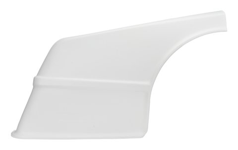 Fender - Driver Side - Plastic - White - Street Stock - Each