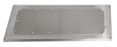 Valley Cover - Aluminum - Natural - 383 / 400 - Mopar B-Series - Kit
