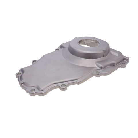 Timing Cover - 1-Piece - Gasket / Hardware / Seal Included - Aluminum - Natural - GM LS-Series - Each