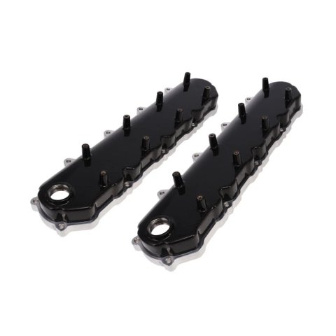 Valve Cover - 2.7 in Tall - Baffled - Coil Mounts - Carbon Fiber - Natural - GM GenV LT-Series - Pair