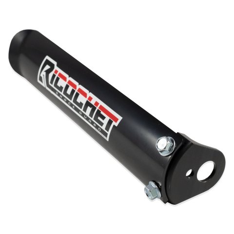 Shock Cover - 7-9 in Long - Aluminum / Plastic - Black Anodized - Integra Shock - Each