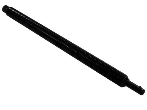 Jack Bolt - 1-8 in Thread - 14 in Long - Slic Pin Included - Steel - Black Powder Coat - Each